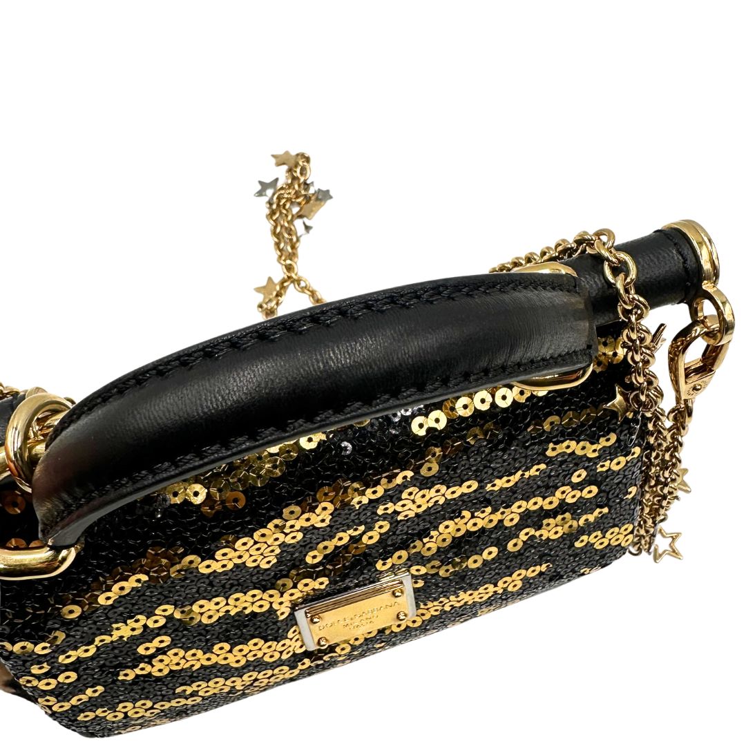 Borsa Dolce & Gabbana Miss Sicily paillettes