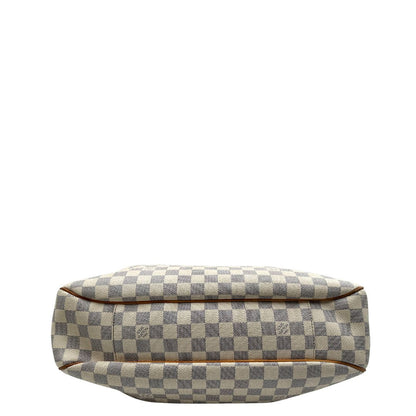 base Louis Vuitton Evora in tela Damier Azur, di lusso, originale, ottime condizioni, usata. 