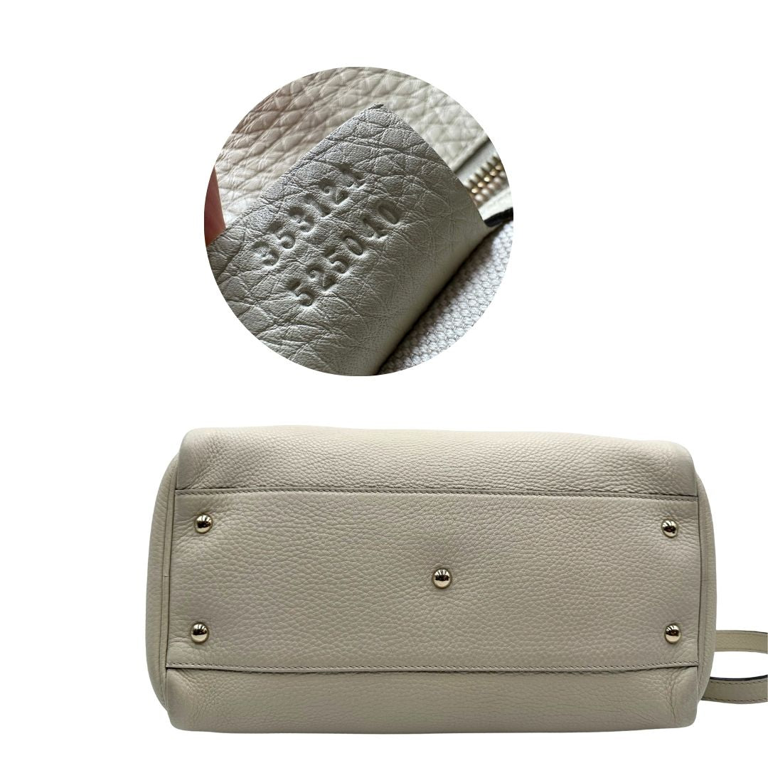 Bauletto Gucci Bamboo Avorio