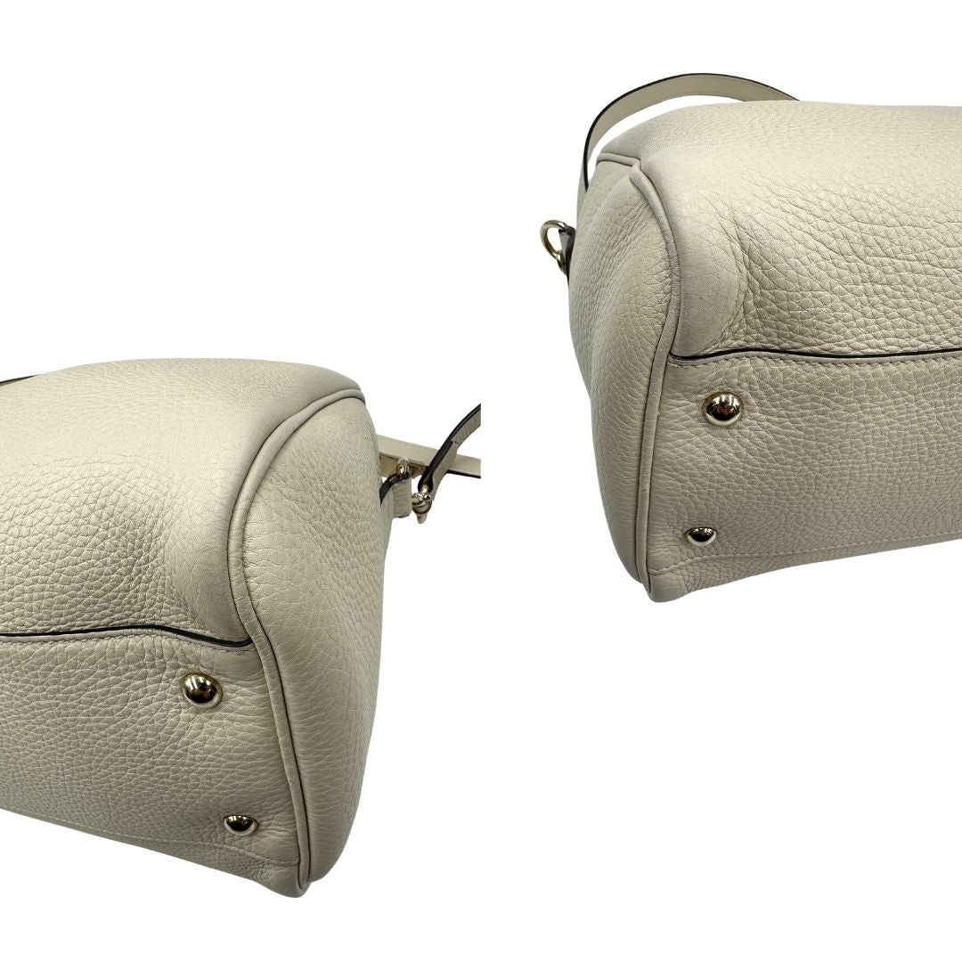 Bauletto Gucci Bamboo Avorio