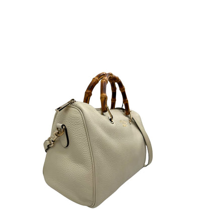 Bauletto Gucci Bamboo Avorio