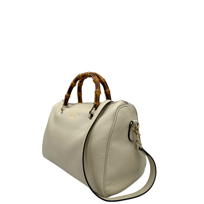 Bauletto Gucci Bamboo Avorio