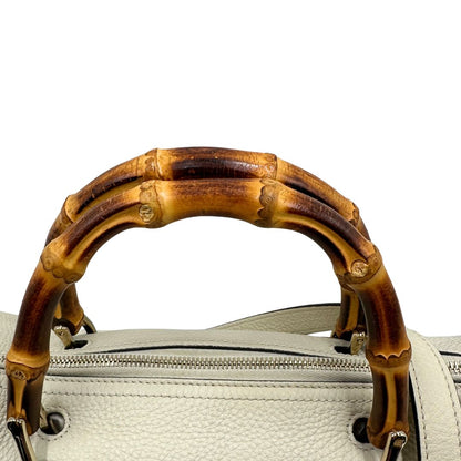 Bauletto Gucci Bamboo Avorio