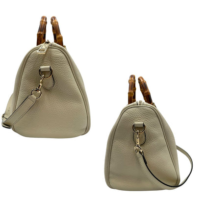 Bauletto Gucci Bamboo Avorio