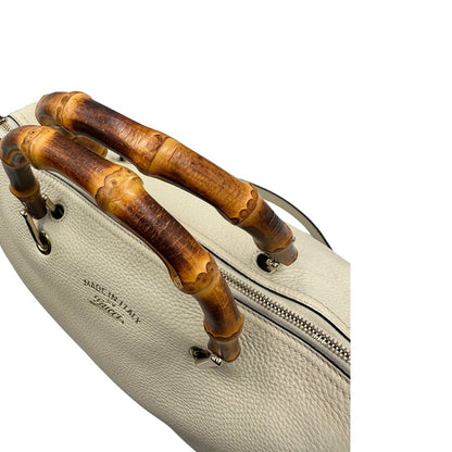 Bauletto Gucci Bamboo Avorio