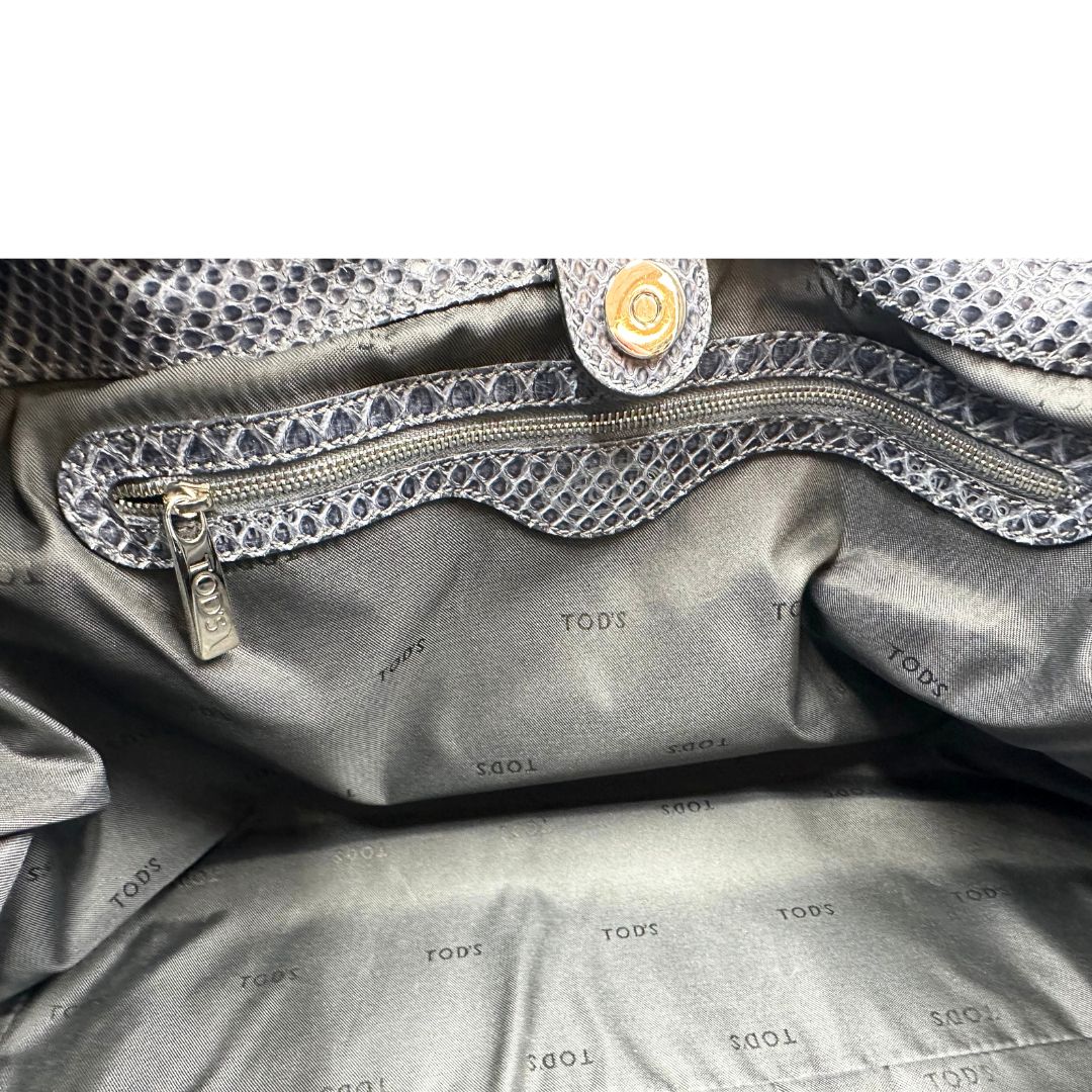 Hobo Tod's Punch animalier blu