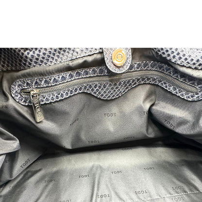 Hobo Tod's Punch animalier blu