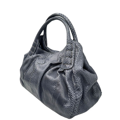 Hobo Tod's Punch animalier blu