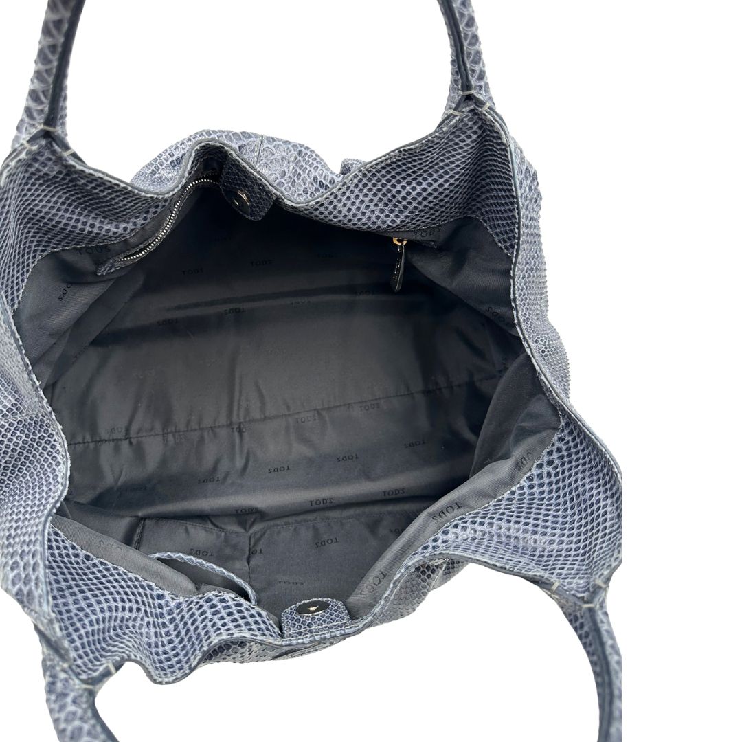 Hobo Tod's Punch animalier blu