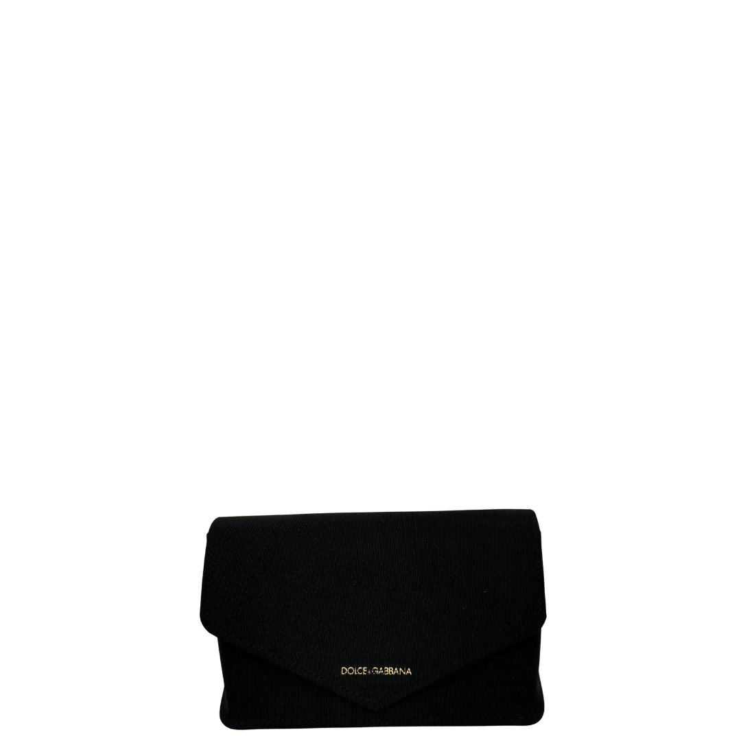 custodia Occhiali da sole Dolce & Gabbana neri, di lusso, originale, ottime condizioni, usati. 