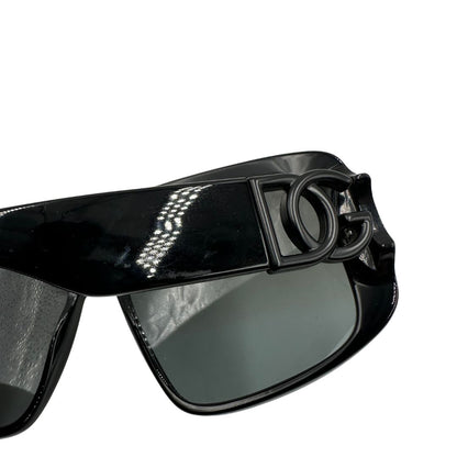 Occhiali da sole Dolce & Gabbana neri, di lusso, originale, ottime condizioni, usati.