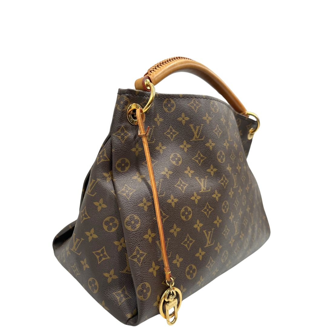 lato  Artsy Louis Vuitton nella versione MM, di lusso, originale, ottime condizioni, usata 