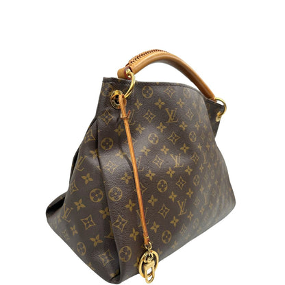 lato  Artsy Louis Vuitton nella versione MM, di lusso, originale, ottime condizioni, usata 