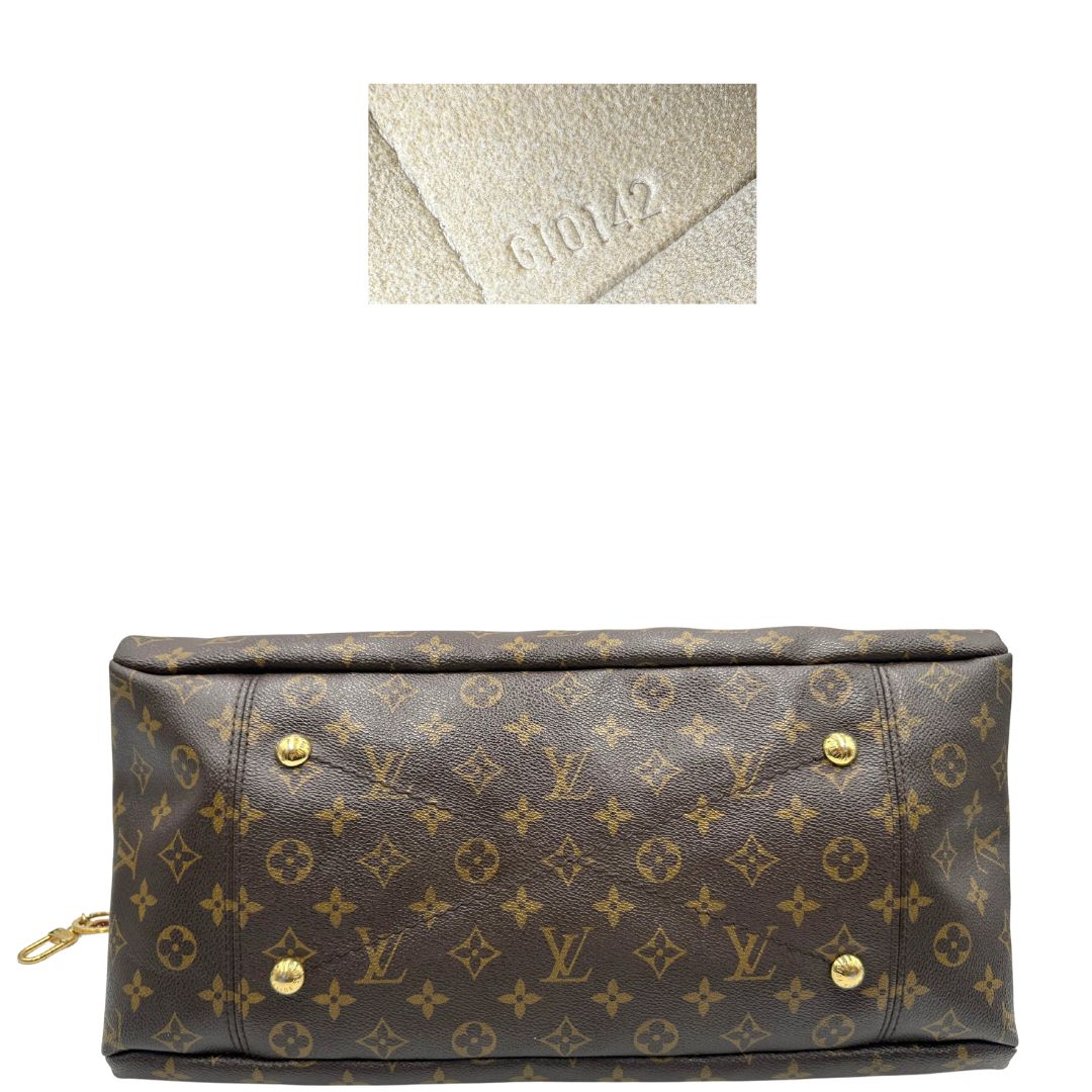 base  Artsy Louis Vuitton nella versione MM, di lusso, originale, ottime condizioni, usata 