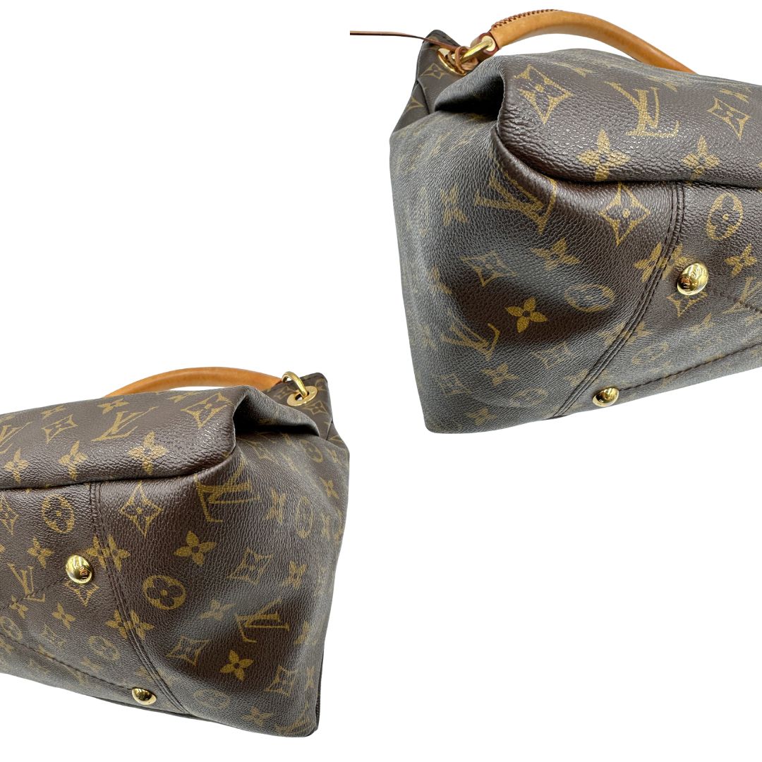 angoli  Artsy Louis Vuitton nella versione MM, di lusso, originale, ottime condizioni, usata 