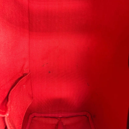 interno Borsa Nolita in canvas Damier Ébène e hardware dorato, indossabile a mano, di lusso, originale, ottime condizioni, usata. 