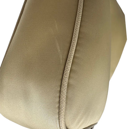  borsa a tracolla Prada in re- nylon beige con pochette amovibile, di lusso, originale, ottime condizioni, usata.