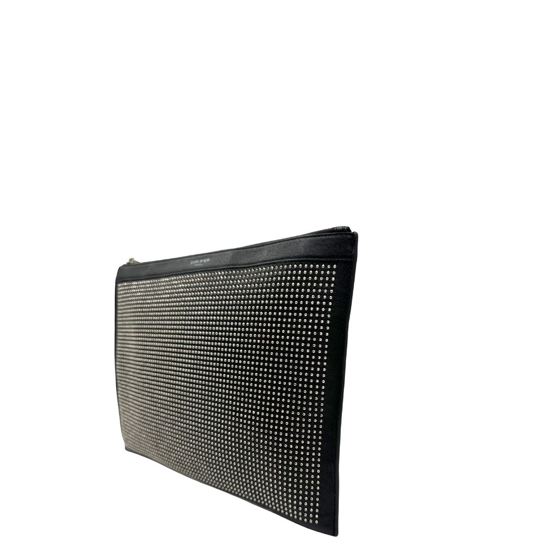 Pochette Saint Laurent borchiata