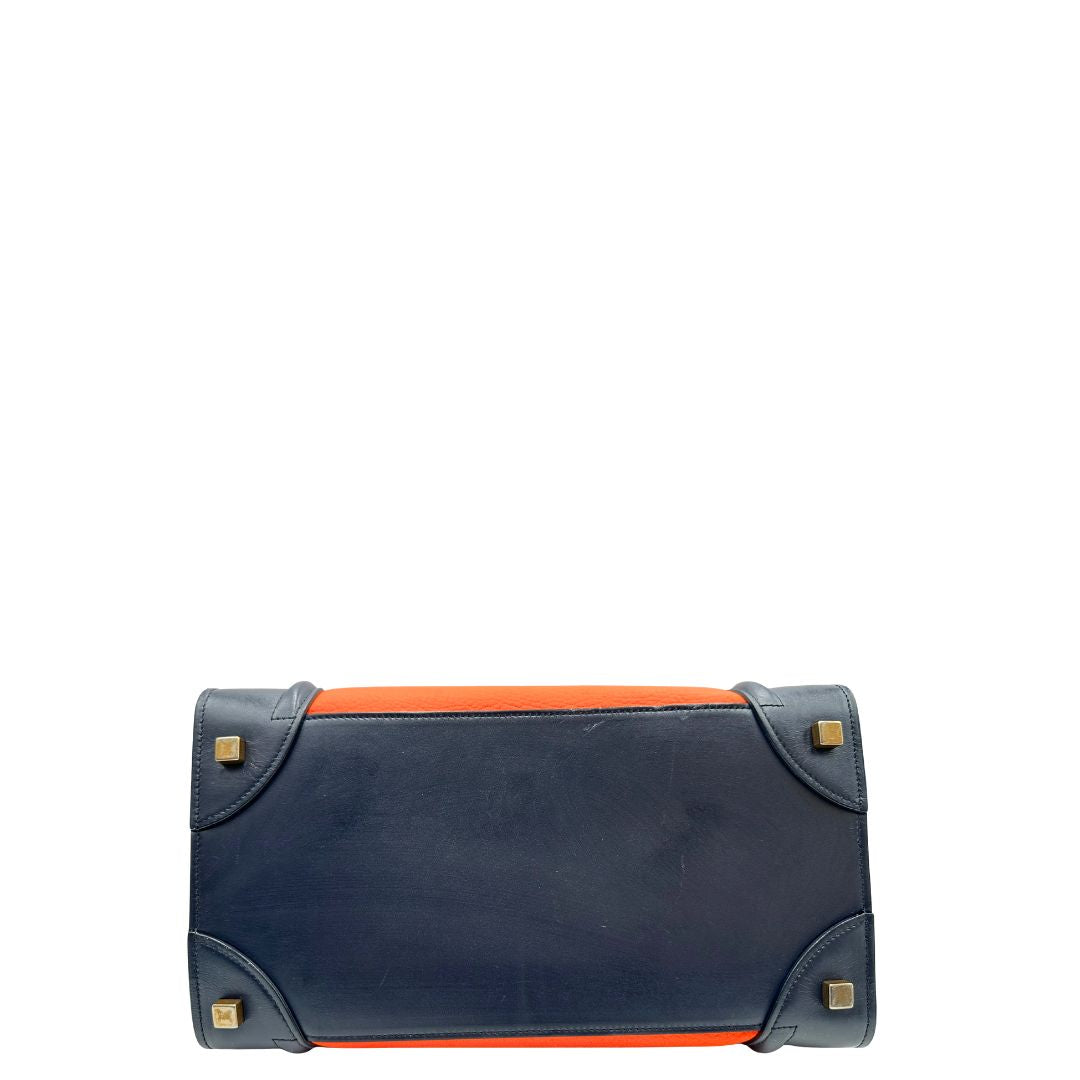 base  Capiente borsa Celine Luggage, munita di doppi manici stondati, di lusso, originale, ottime condizioni, usata. 