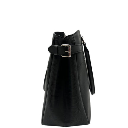 lato Borsa Passy LV in pelle epi nera, di lusso, originale, ottime condizioni, usata. 
