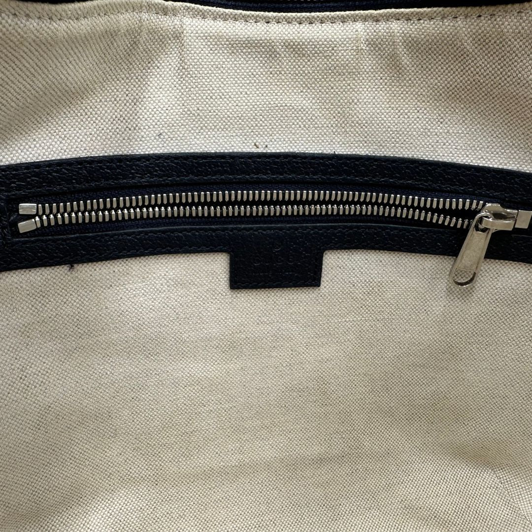 Tracolla Gucci Ophidia GG blu