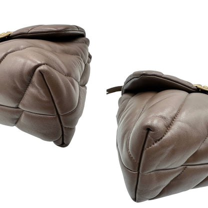 Borsa Pinko Love Puff Maxi marrone