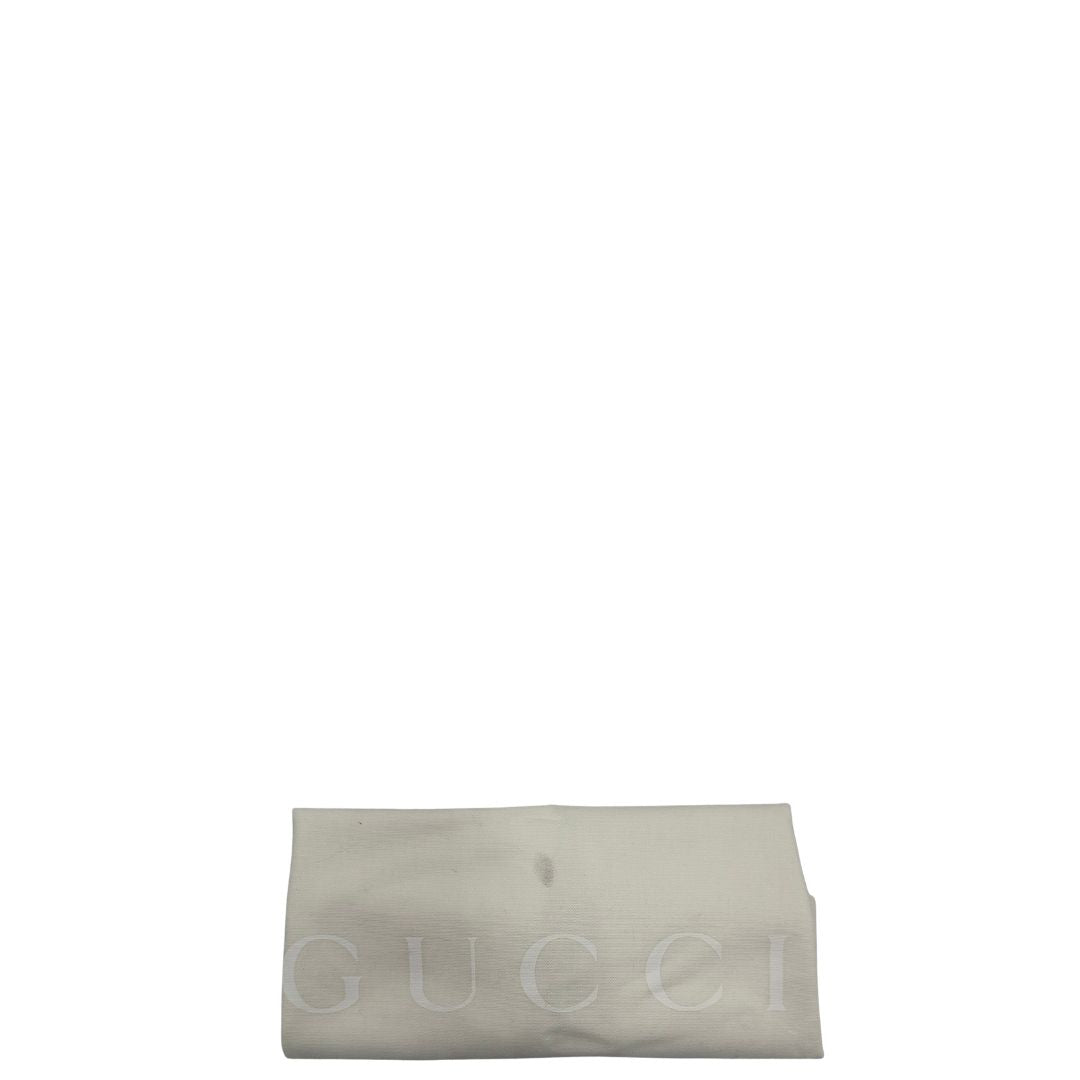 dustbag  Borsa Stirrup Gucci in pelle nera, indossabile a mano o a tracolla, di lusso, originale, ottime condizioni, usata. 