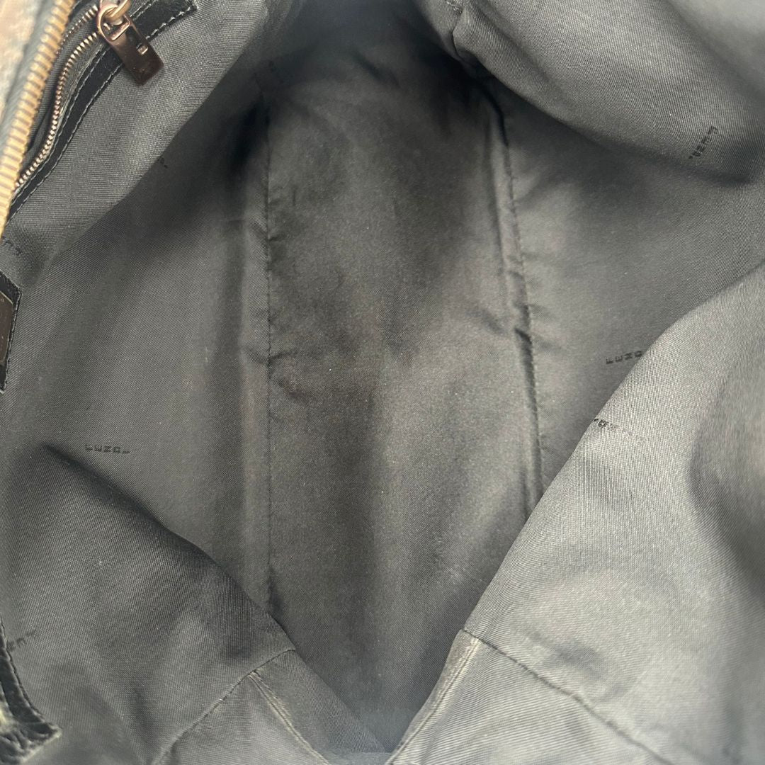 interno  Borsa Fendi trama Zucchino, da portare a spalla, di lusso,  originale, ottime condizioni, usata 