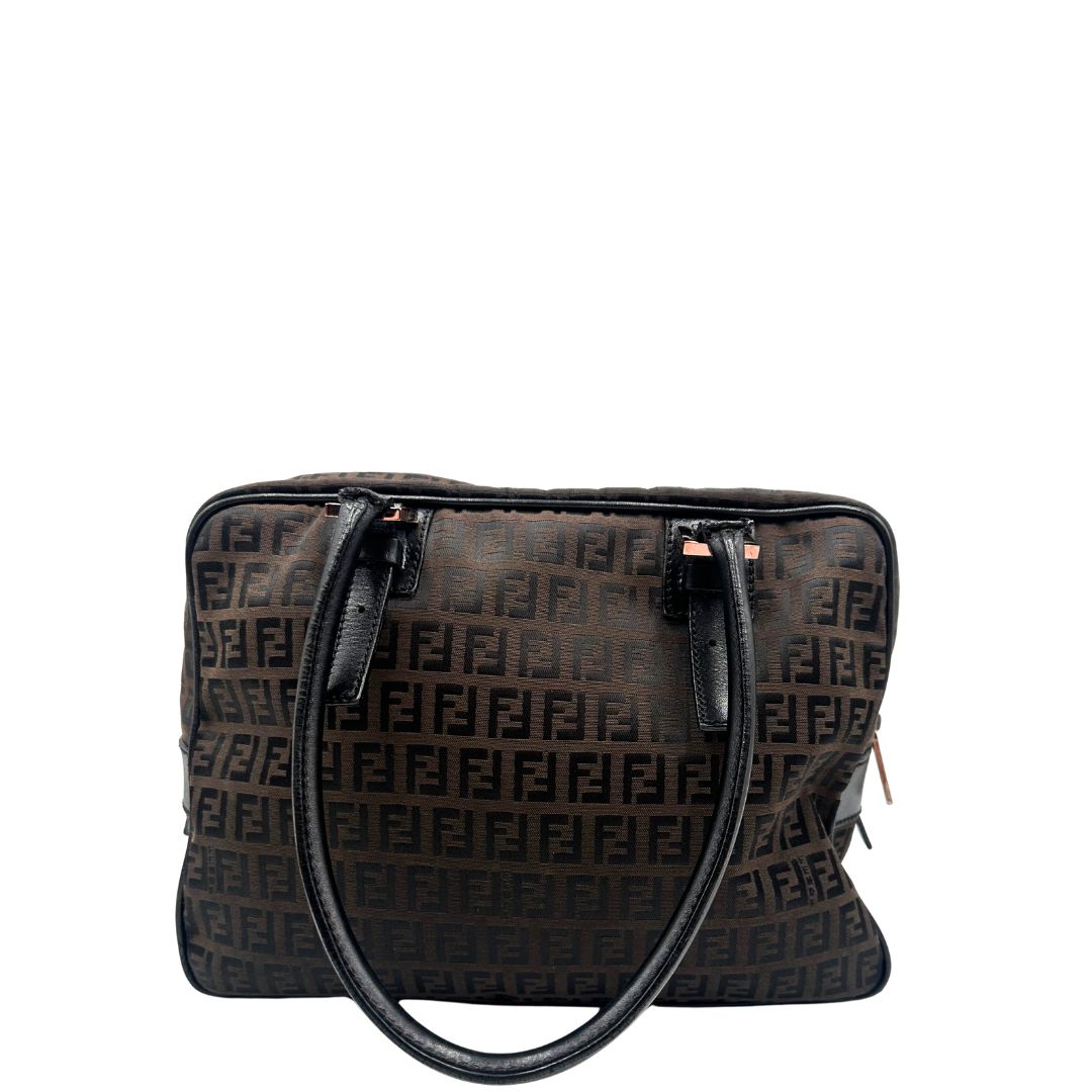 retro  Borsa Fendi trama Zucchino, da portare a spalla, di lusso,  originale, ottime condizioni, usata 