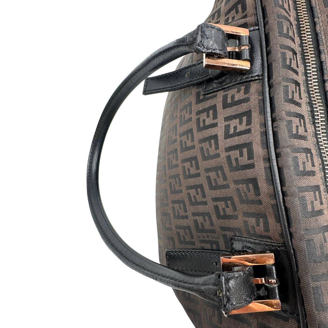 manico  Borsa Fendi trama Zucchino, da portare a spalla, di lusso,  originale, ottime condizioni, usata 