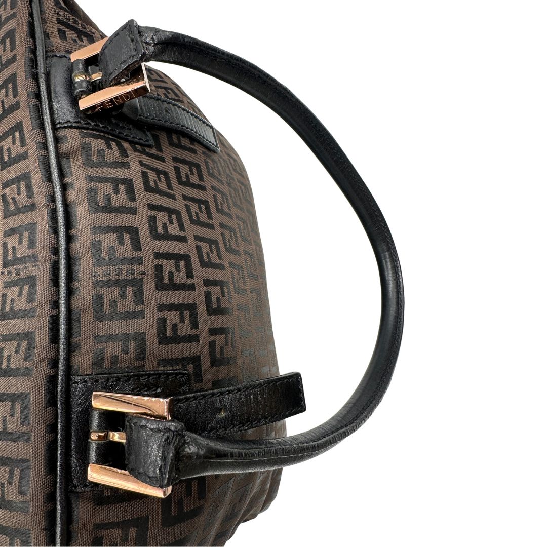 manico  Borsa Fendi trama Zucchino, da portare a spalla, di lusso,  originale, ottime condizioni, usata 