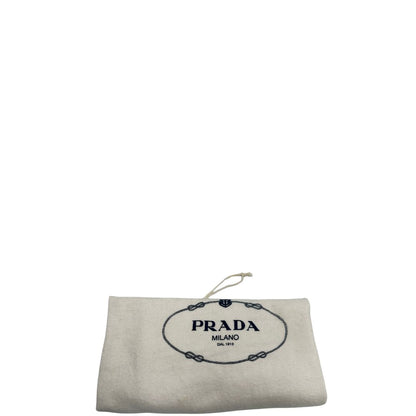Tote Prada nera goffrata