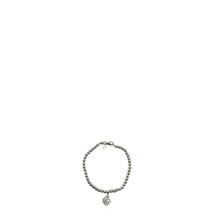 Bracciale Tiffany&Co. in argento 925 con ciondolo heart, di lusso, originale, eccellenti condizioni, usato.