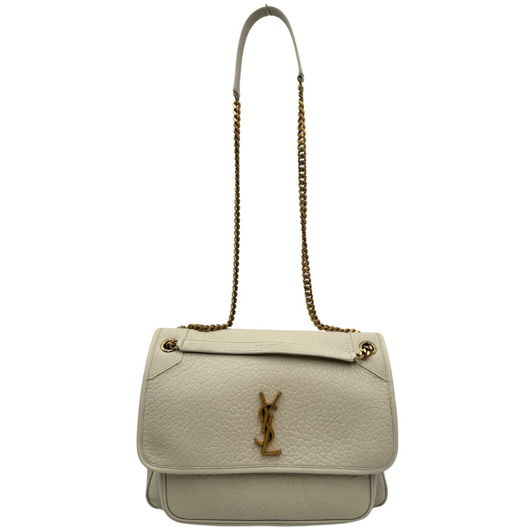 front Borsa Saint Laurent Niki nella versione large, di lusso, originale, eccellenti condizioni, usata. 