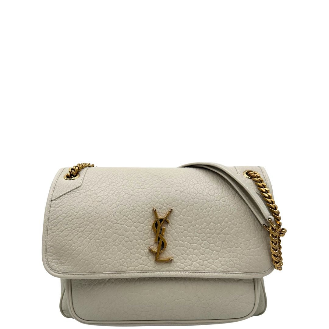 front Borsa Saint Laurent Niki nella versione large, di lusso, originale, eccellenti condizioni, usata. 