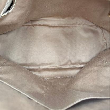 interno Borsa Borbonese in canvas trama occhio di pernice, di lusso, originale, ottime condizioni, usata