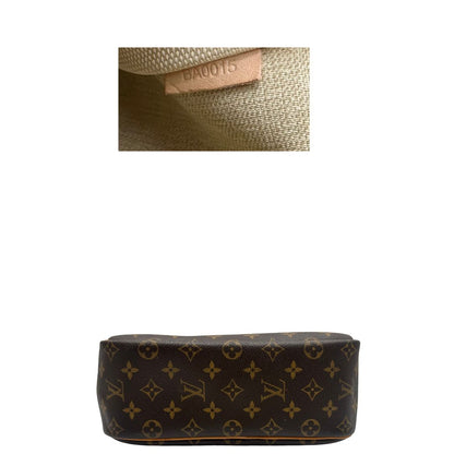 base Borsa LV Trouville in tela monogram e vacchetta naturale, di lusso, originale, ottime condizioni, usata.