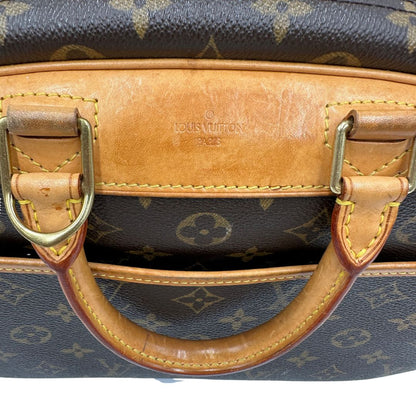 Borsa LV Trouville in tela monogram e vacchetta naturale, di lusso, originale, ottime condizioni, usata.
