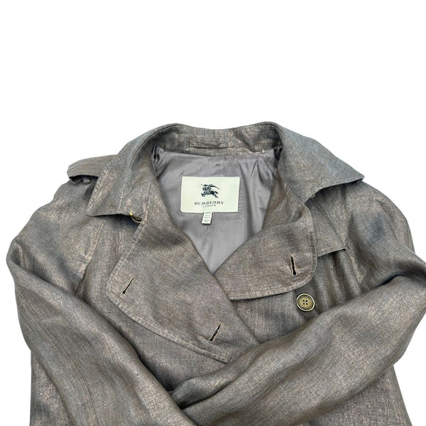 Trench Burberry lino tg.46