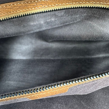 interno Borsa Gucci in tessuto GG con dettaglio bamboo, di lusso, originale, ottime condizioni.