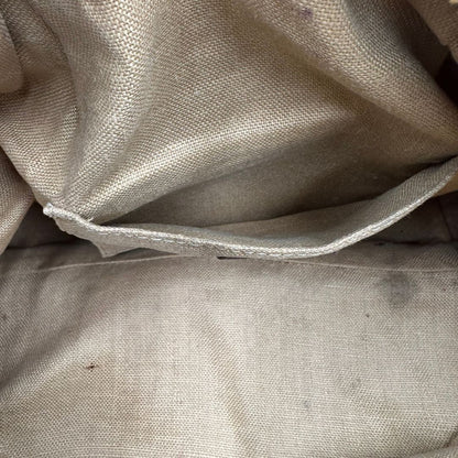 interno  Borsa Fendi Spy in tessuto trama Zucca e finiture in pelle, di lusso, originale, ottime condizioni, usata. 