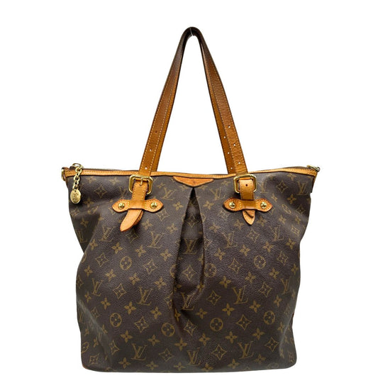 front Borsa LV Palermo in tela monogram nella versione GM, di lusso, originale, ottime condizioni, usata. 