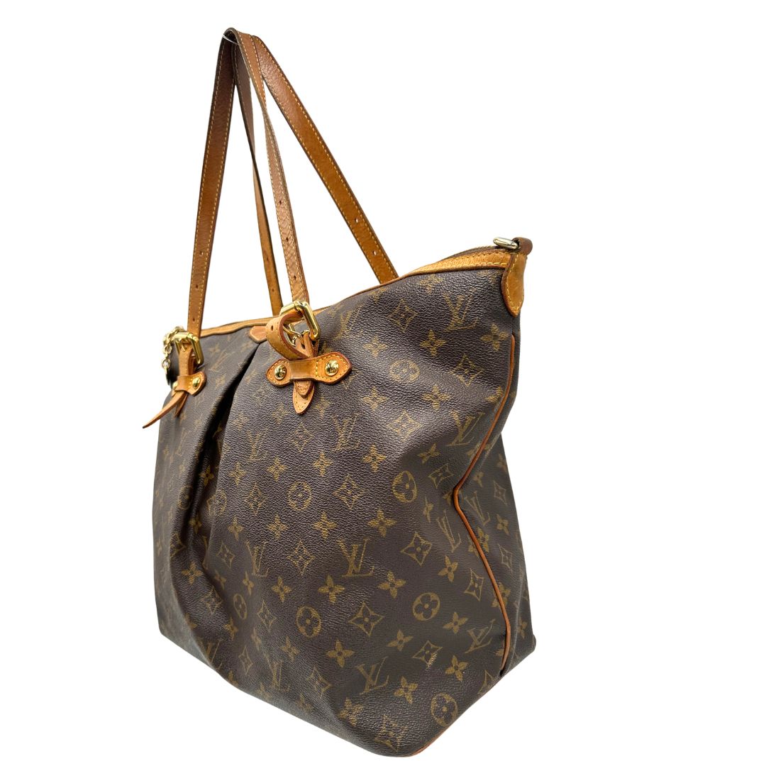 lato Borsa LV Palermo in tela monogram nella versione GM, di lusso, originale, ottime condizioni, usata. 