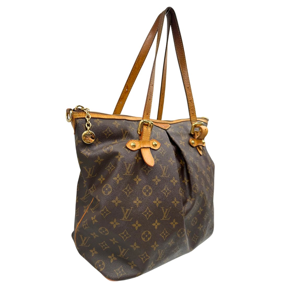 lato Borsa LV Palermo in tela monogram nella versione GM, di lusso, originale, ottime condizioni, usata. 