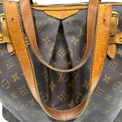 manici Borsa LV Palermo in tela monogram nella versione GM, di lusso, originale, ottime condizioni, usata. 