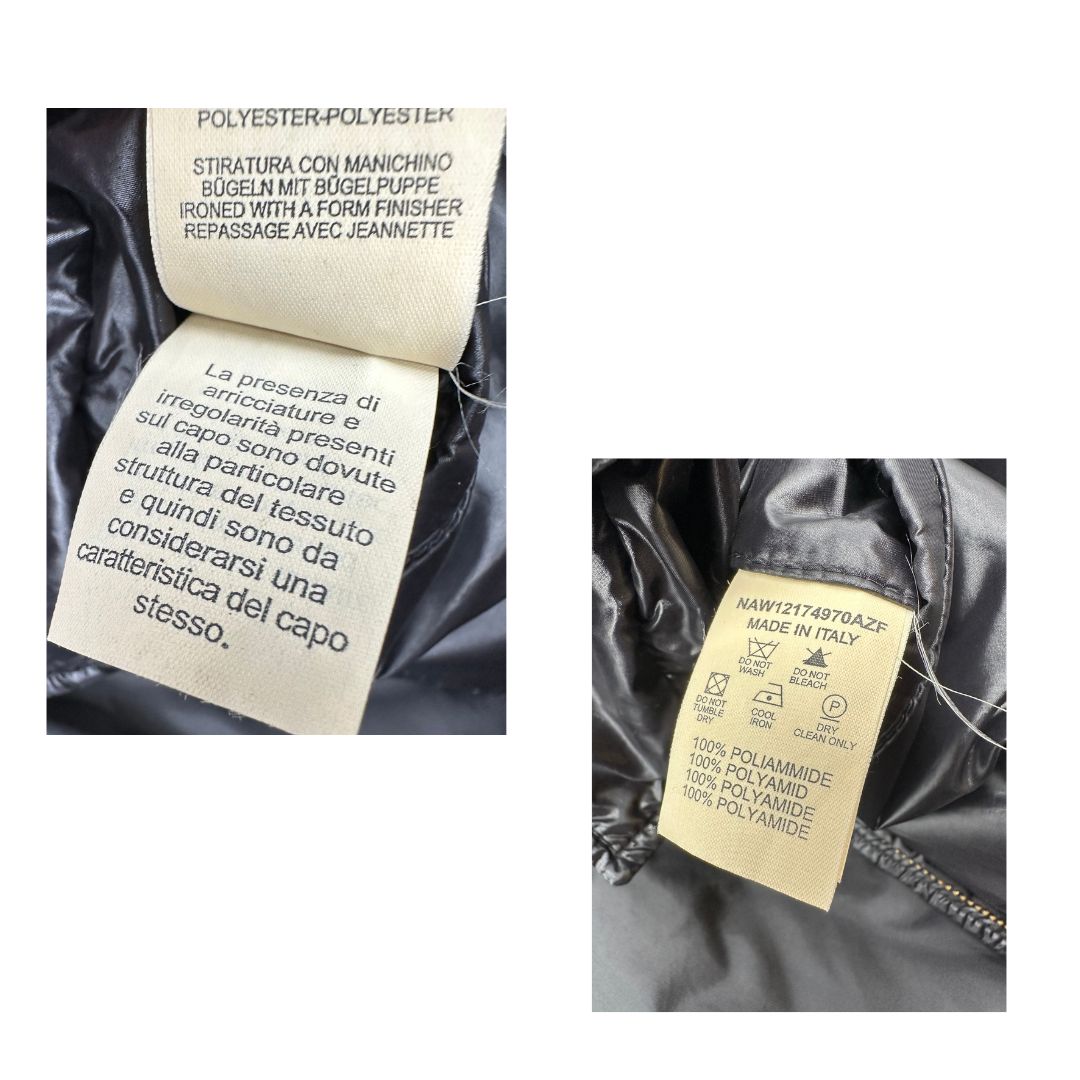  Giubbino Fay trapuntato nero, di lusso, originale, ottime condizioni, usato.