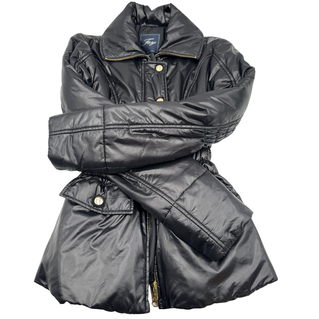  Giubbino Fay trapuntato nero, di lusso, originale, ottime condizioni, usato.