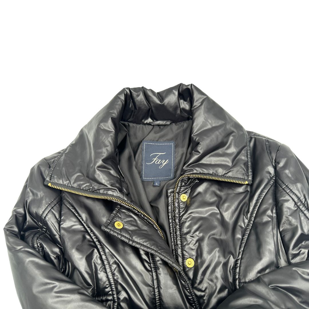  Giubbino Fay trapuntato nero, di lusso, originale, ottime condizioni, usato.