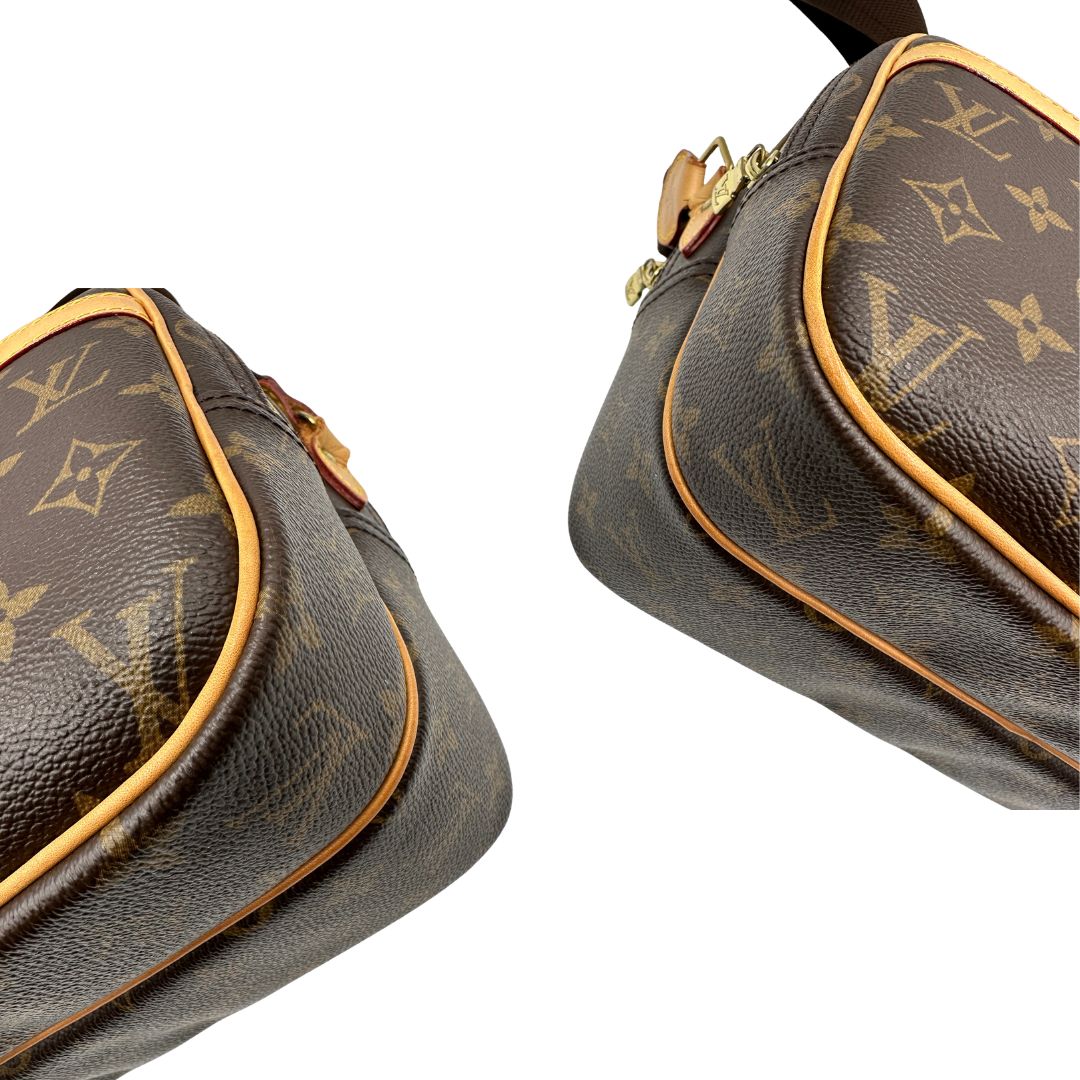 angoli Borsa LV Reporter nella versione PM, di lusso, originale, ottime condizioni, usata. 