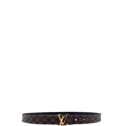 Cintura LV in canvas damier ebene, di lusso, originale, ottime condizioni, usata